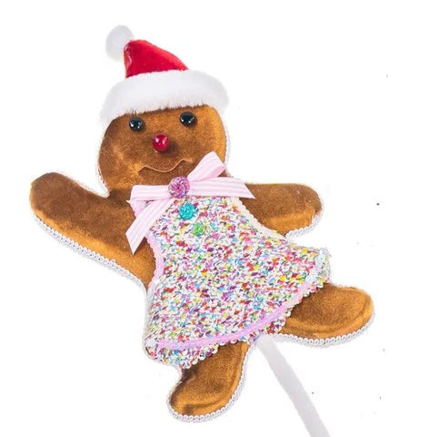 GINGERBREAD GIRL PICK